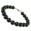 Náramok z čierneho Achátu 10 mm - Elian