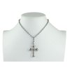 Oceľová retiazka s príveskom kríž Antoine
