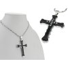 Pánska retiazka s príveskom kríž z chirurgickej ocele