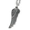 Retiazka s príveskom anjelské krídlo v striebornom prevedení