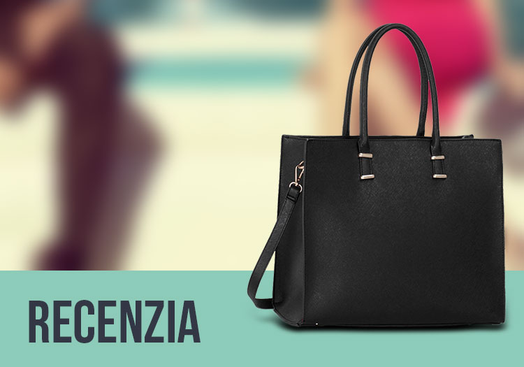 Elegantná grab-tote kabelka v čiernej farbe | Recenzia