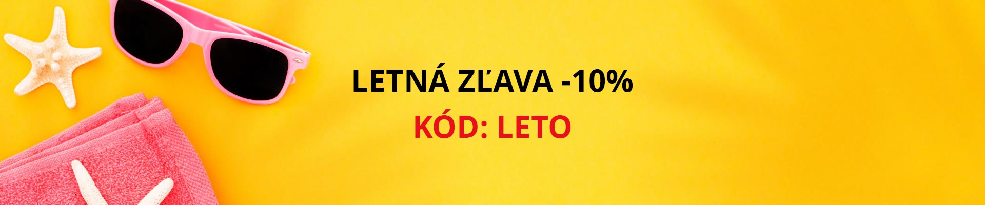 Letná zľava -10%