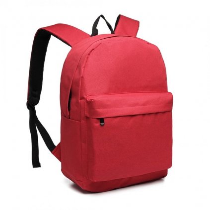 23942 ruksak klasicky unisex velky cerveny