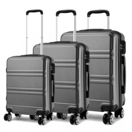 29429 set cestovnych kufrov ariel sedy