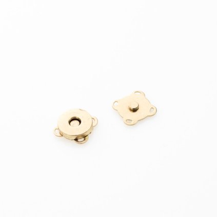 Magnetický cvok prišívací zlatý