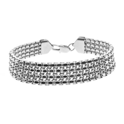 Hrubý pánsky náramok z chirurgickej ocele