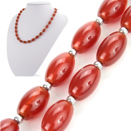 Náhrdelník Karneol