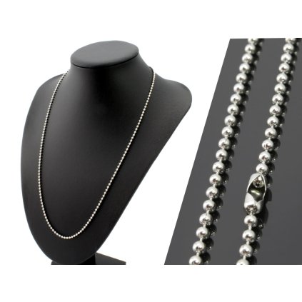 Pánska retiazka z ocele  - Connor 2,4 mm