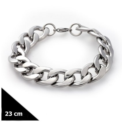 Pánsky náramok z chirurgickej ocele - Orion