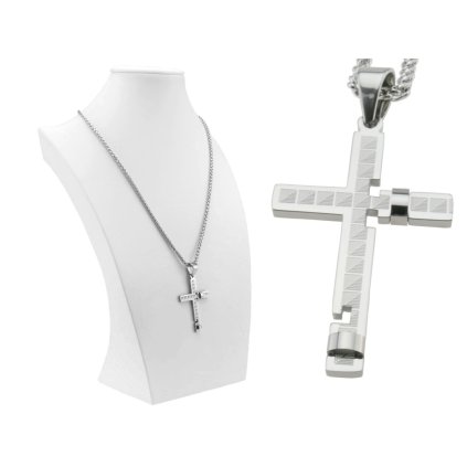 Pánska retiazka s príveskom kráž z chirurgickej ocele