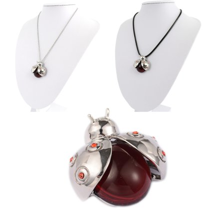 Retiazka s príveskom Lienky s achátom