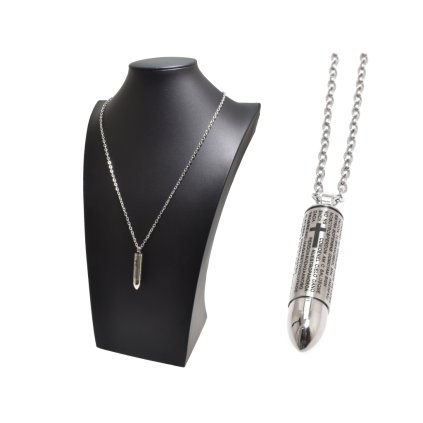 Retiazka s príveskom náboj z chirurgickej ocele