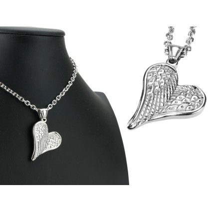 Dámska retiazka s príveskom srdce z chirurgickej ocele