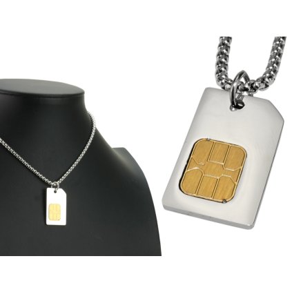 Pánska retiazka Box s príveskom