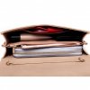 17825 5 kabelka semisova listova clutch bezova