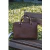 24809 1 taska panska solier kozena do prace tmavohneda