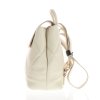 Ruksak - prešívaný DianaCo z koženky, béžový
