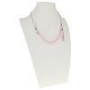 Dievčenský náhrdelník ružový s lienkou
