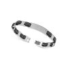 Pánsky náramok z chirurgickej ocele Hugo II. s modlitbou