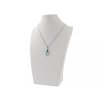 Dámska retiazka z chirurgickej ocele s príveskom Made with Swarovski