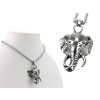 Dámska retiazka s príveskom slon z chirurgickej ocele