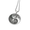 Retiazka s príveskom Strom života v strieborno čiernom prevedení