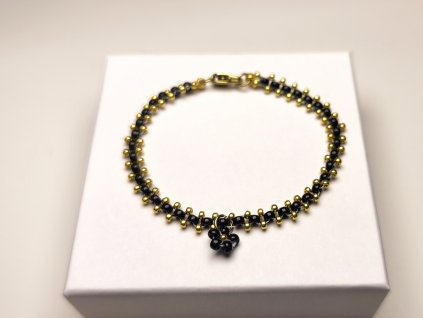 Náramek "Element A" - PVD Gold, Miyuki