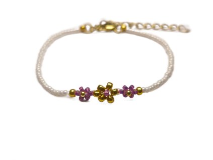 Náramek "Bella Petit" - PVD Gold, Miyuki