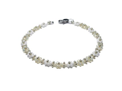 Náramek - Jiskra - Miyuki & Ocel