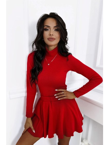 Dvoudílná souprava SABRINA červená