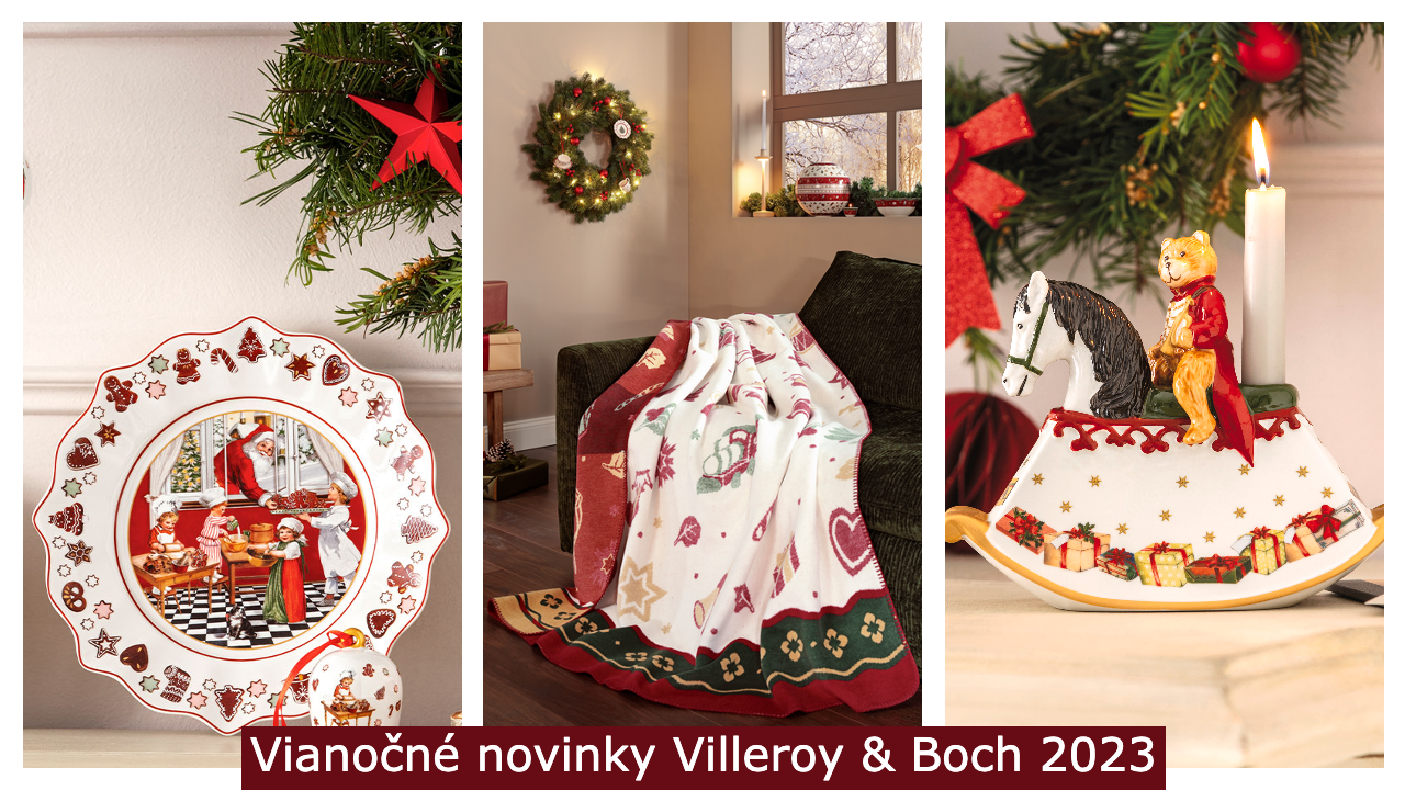Villeroy & Boch Vianoce - Aké sú vianočné novinky v roku 2023?