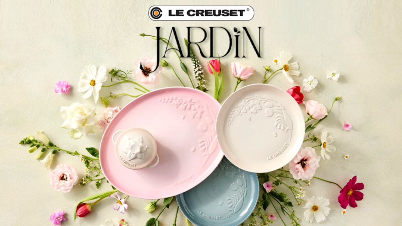 Le Creuset novinka - Kolekcia Jardin vás zavedie do rozkvitnutej záhrady