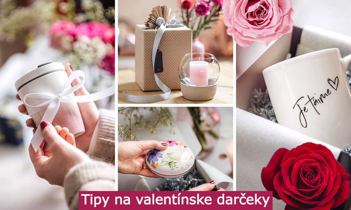 Tipy na valentínske darčeky 2024