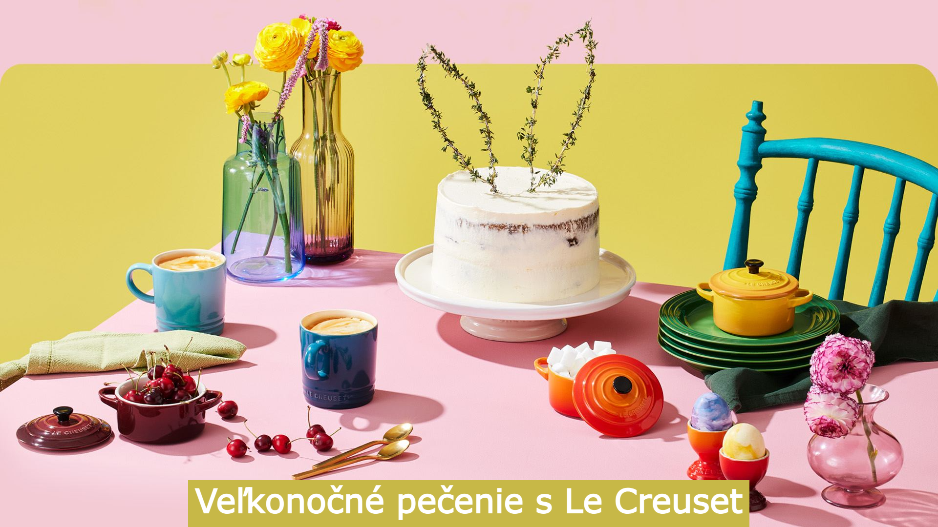 Veľkonočné pečenie s Le Creuset