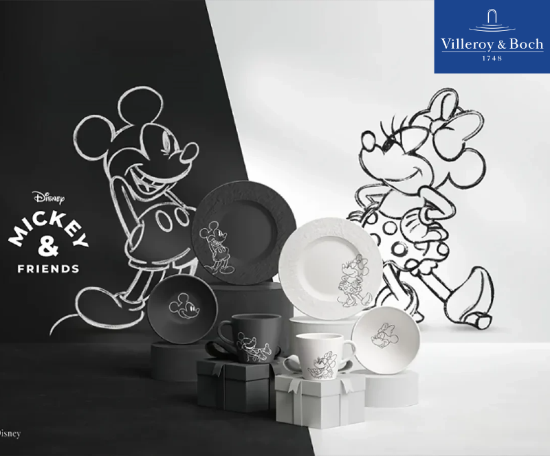 Villeroy Boch Manufacture Rock Mickey Mouse