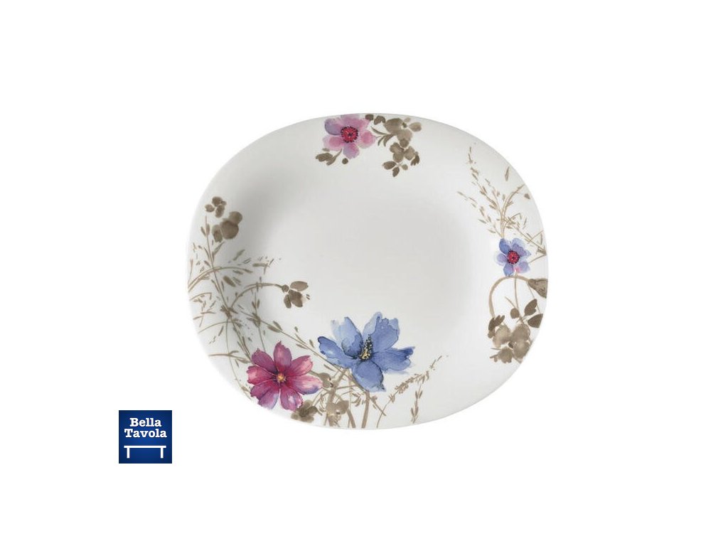 6871177 Villeroy Boch Speiseteller keramik porzellan 1041042611 Multicolor Blume 25x29 cm 003407020423 xxl