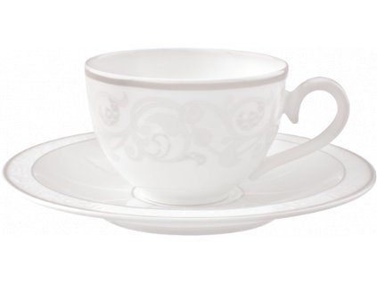 Gray Pearl - Kávová/čajová šálka 0,2 l + podšálka - Villeroy & Boch