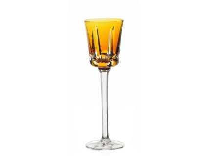 15591 cristal de s vres pohar na vino zlty segovie t 298