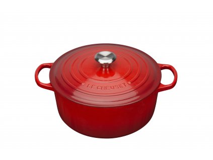 Le Creuset - Liatinový hrniec okrúhly s pokrievkou 26cm/5,3l