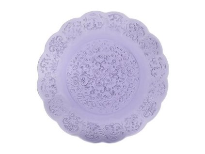 16686 zafferano tanier 32 5 cm barocco fialovy