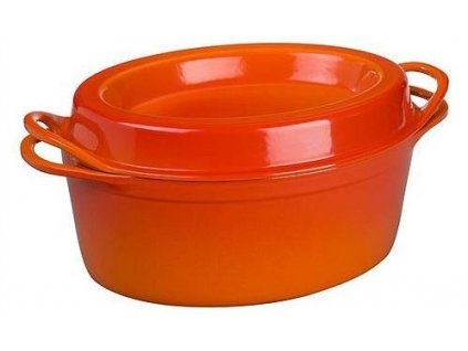 16977 le creuset doufeu liatinovy hrniec ovalny limitovana edicia oranzovy 35cm 9 2l