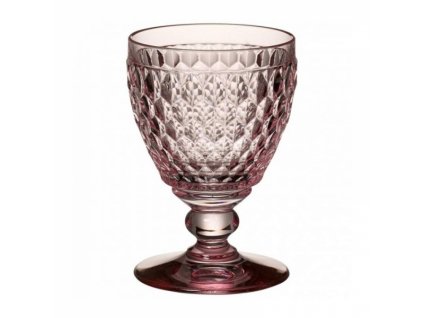 17067 boston coloured pohar na biele vino ruzovy 120mm villeroy amp boch