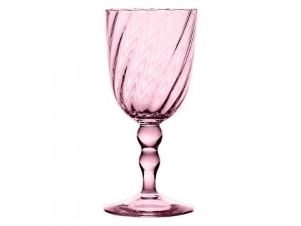 18624 zafferano pohar na vino torson ruzovy