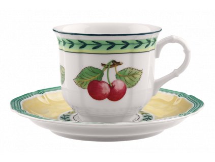 French Garden Fleurence - kávová šálka 0,2 l + podšálka - Villeroy & Boch