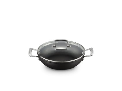 Le Creuset: hliníková panvica so sklenenou pokrievkou, 30 cm