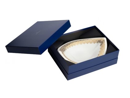 20250 premiera villeroy amp boch dekorativna misa 47x38 cm golden oasis