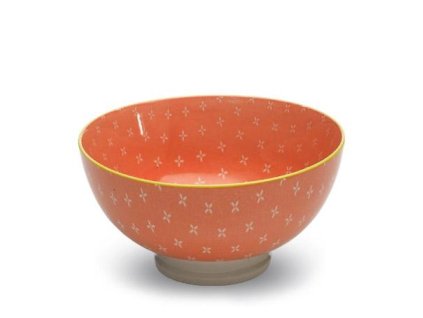 20340 zafferano porcelanova miska 15 2 cm fantasy oranzova tue