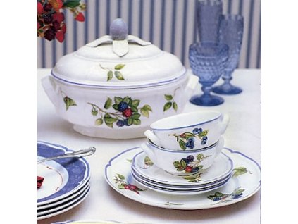 20931 villeroy amp boch cottage obedovy set 18 ks polievkova misa