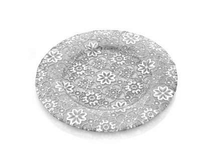 21162 ivv arabesque servirovaci tanier 32 cm strieborny