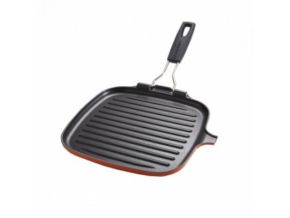 21816 le creuset grilovacia steak panvica liatina 24 cm oranzova